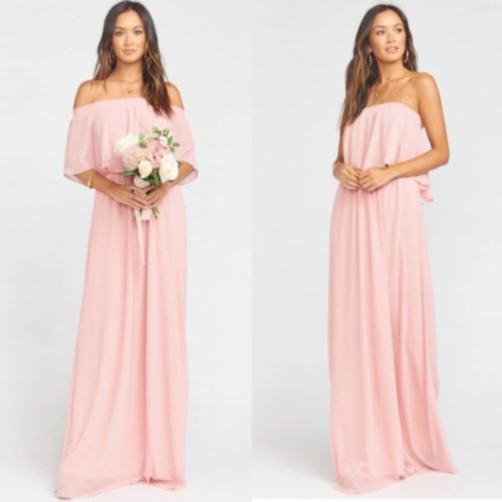Show Me Your Mumu Hacienda Maxi Dress Rosebud XXS